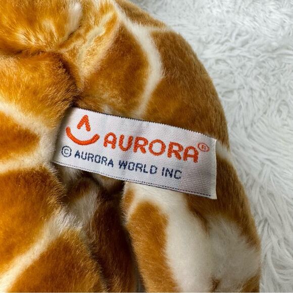 AURORA / 14” stuffed animal plush giraffe toy - Picture 5 of 7